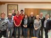 Der neue Vorstand der SPD Dolgesheim-Berggemeinden im Kreise von Mitgliedern.